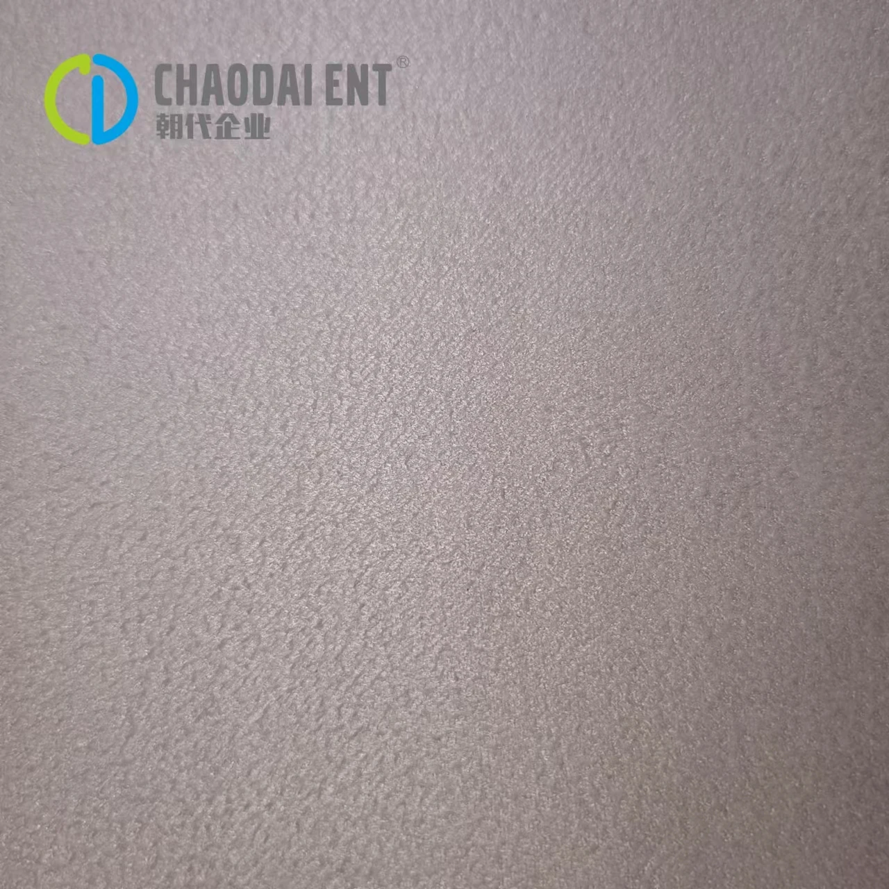 105D*150D Oatmeal Color Suede Fabric Recycled Polyester Sea Island Filament Fabric for Shoes