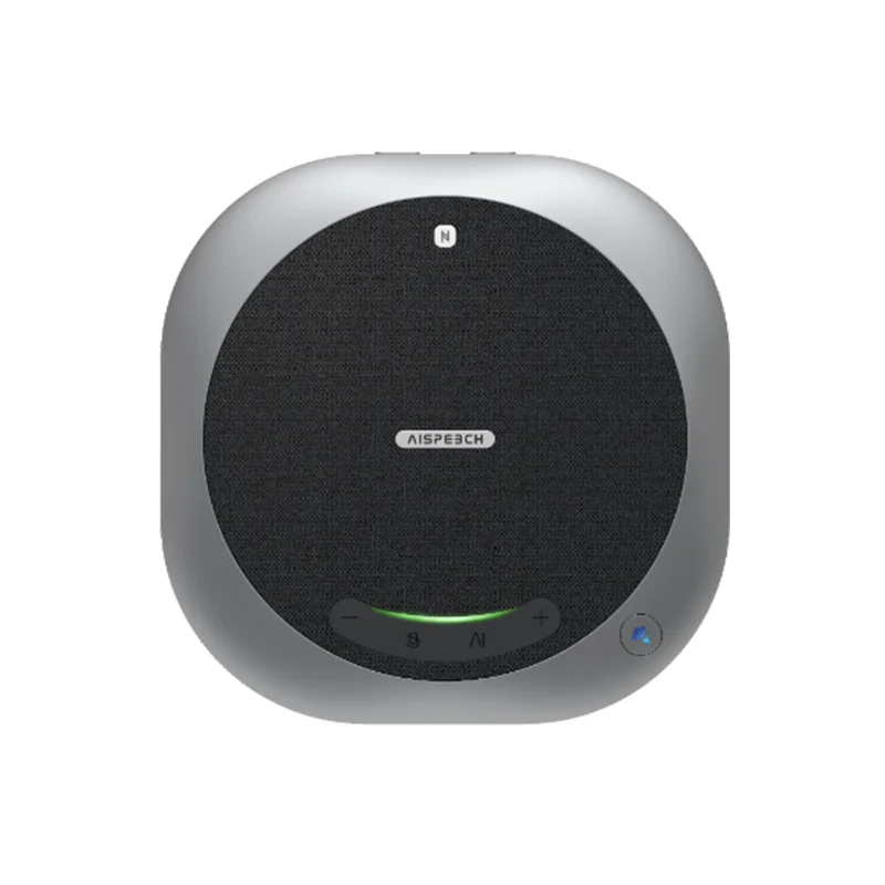 AI-SPEECH M6 AI omnidirectional microphone  video conferencing microphone speaker, USB/Bluetooth connection
