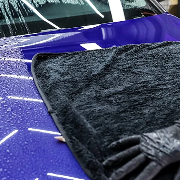 Super Large Absorbent Twist Microfiber Car Wash Fast Drying Towel Amphibious |Dry + Clean| Coral Fleece Thick Plush Car Cloth