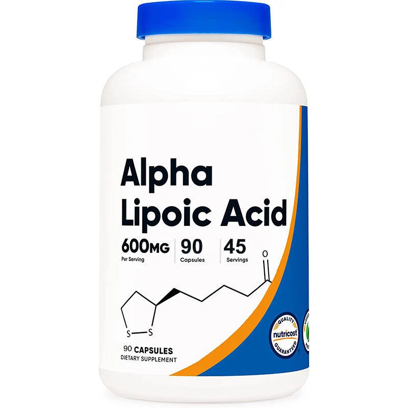 High quality alpha lipoic acid capsules supplement Blood sugar support and Neuropathic support ALC supplement