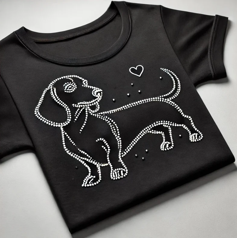 China supplier Microphone silver stones rhinestone hot fix iron on transfer for clothes