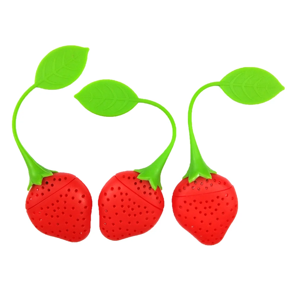 Loose Leaf Tea Strainer Cup Leaf Tea Infuser, Silicone Tea Strainer  Custom Logo