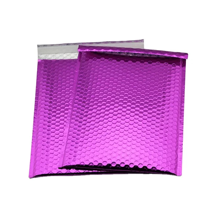 Антибликовая алюминиевая фольга на одной стороне пузырьковая термоизоляция металлический пузырьковый Конверт Сумка/конверт