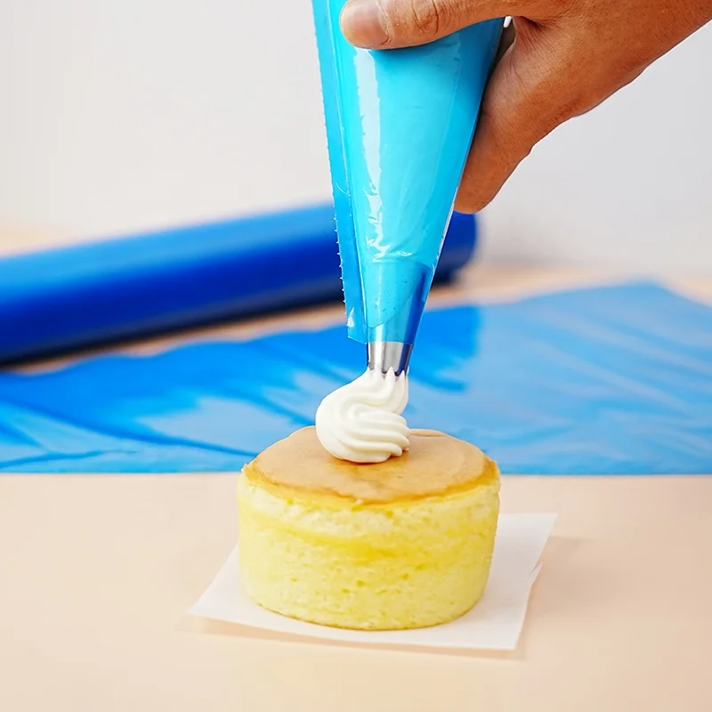 21- Inch Strong Flexible Food-Grade LDPE Material Plastic Bags House Cooking Cake Tools Manufactured Roll Package Format Perfect