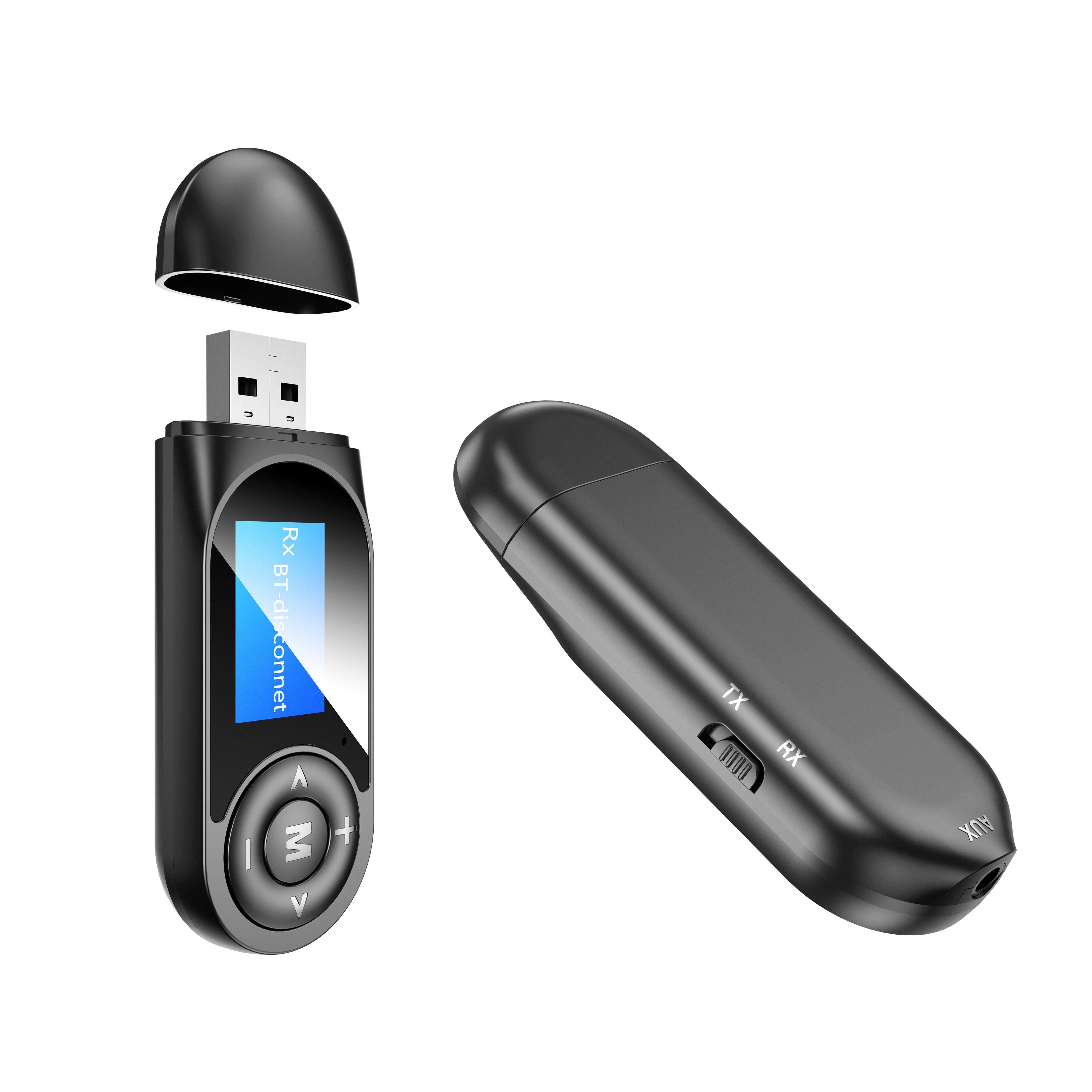 Wireless Car Bluetooths Receiver Adapter Transmitter With 3.5MM AUX Audio Stereo Music