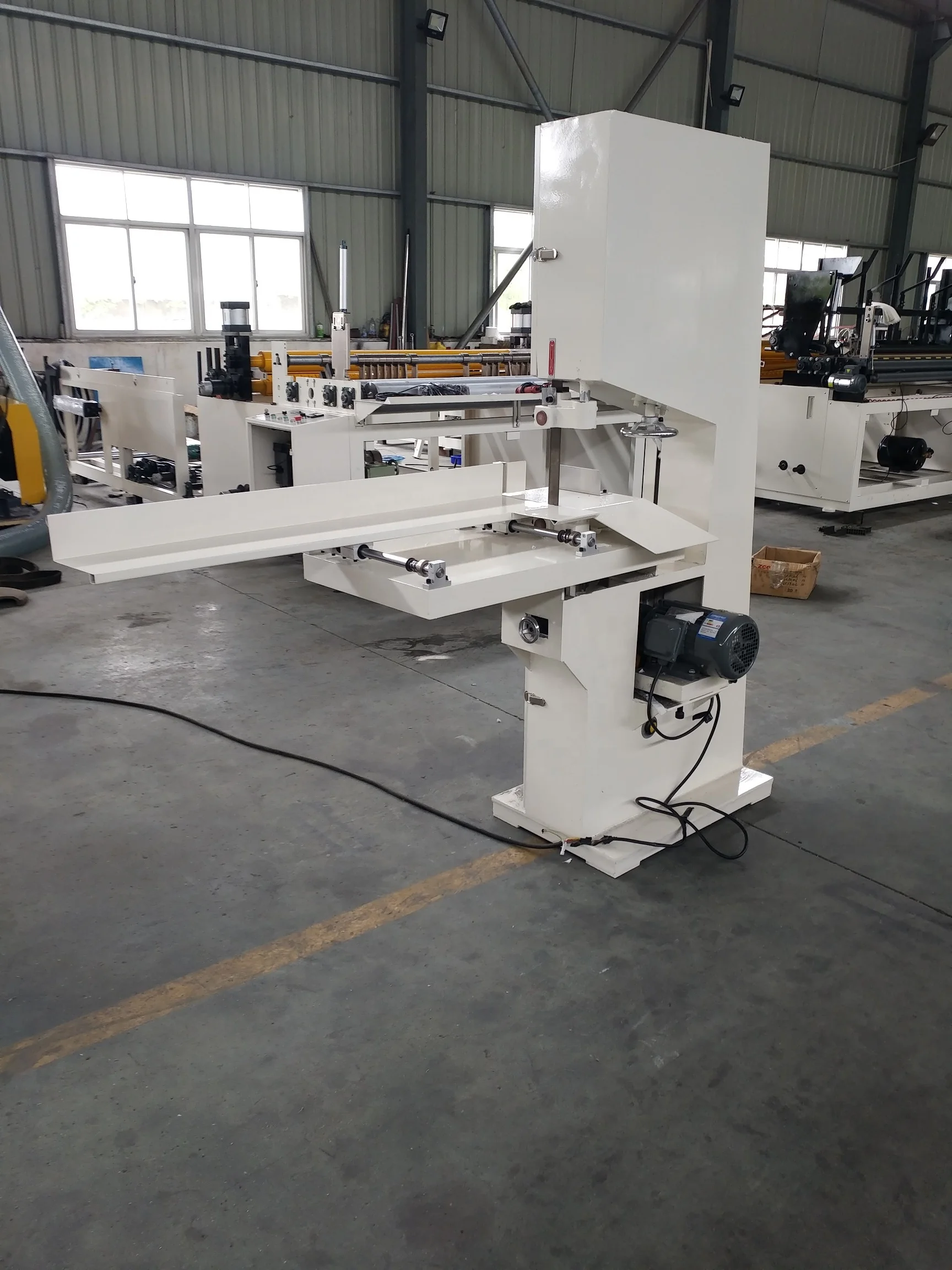 China factory direct sale small cheap production line  toilet  paper product making machine manual cutting sealing machinery