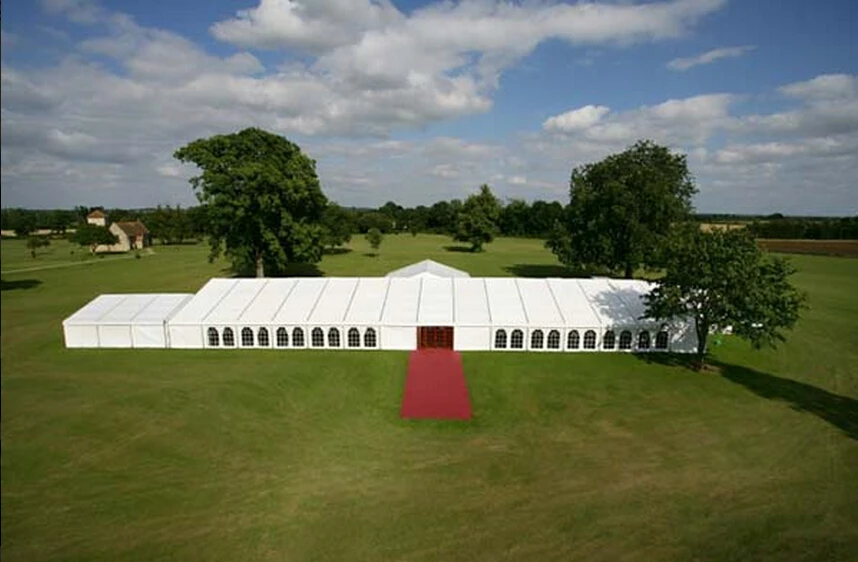 High quality large aluminum out door white frame wedding party tents for events outdoor 20x20