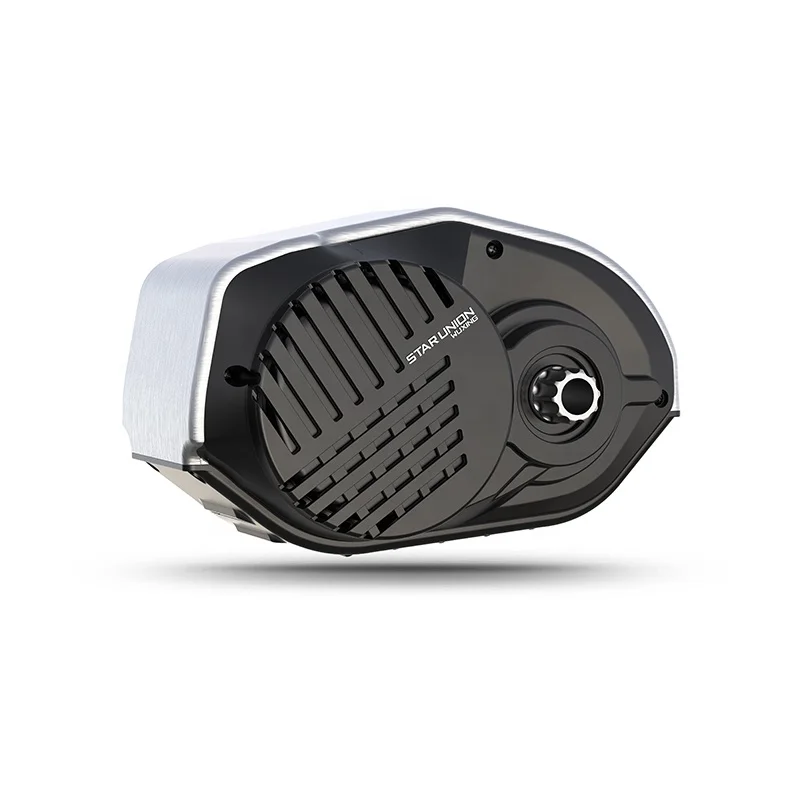 250W ebike Mid Mount Motor  Mid Motor with Optional Display and Chainring Electric Bike Conversion Kits for Mountain Road Bike