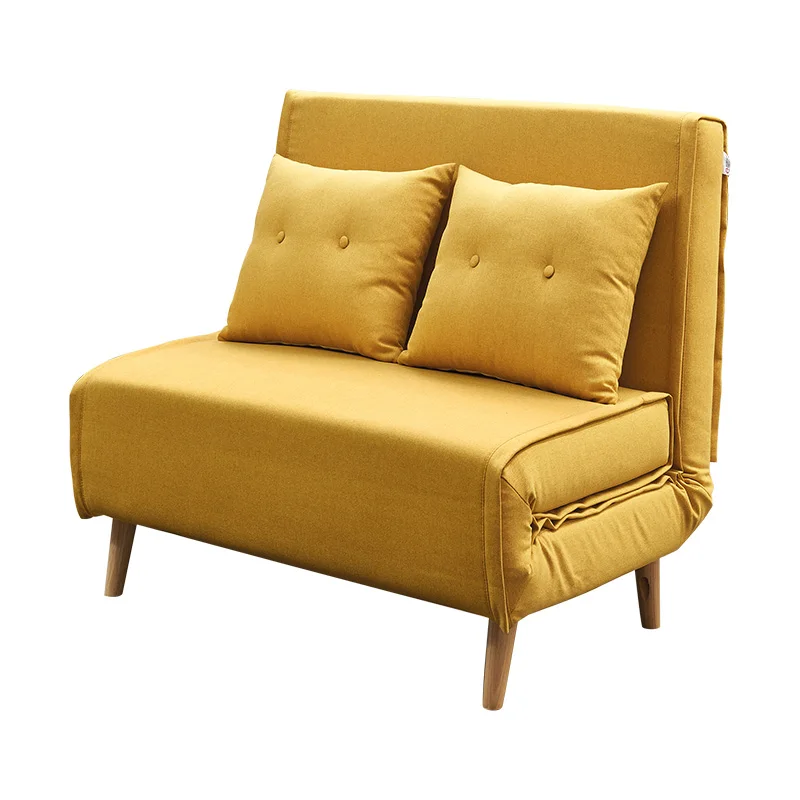 2021 Factory outlet Creative foldable lazy sofa  fabric small sofa bed