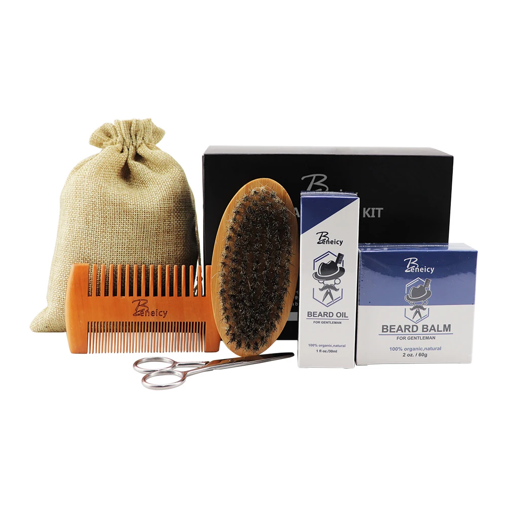 
Low Moq Wholesale Balm Kit Organic Beardo Beard Oil 