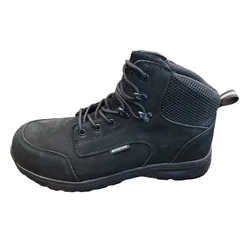 Genuine Leather S3 Industrial Work Boots Antistatic Oil Impact Penetration resistance Waterproof Shock Absorption Safety Shoes