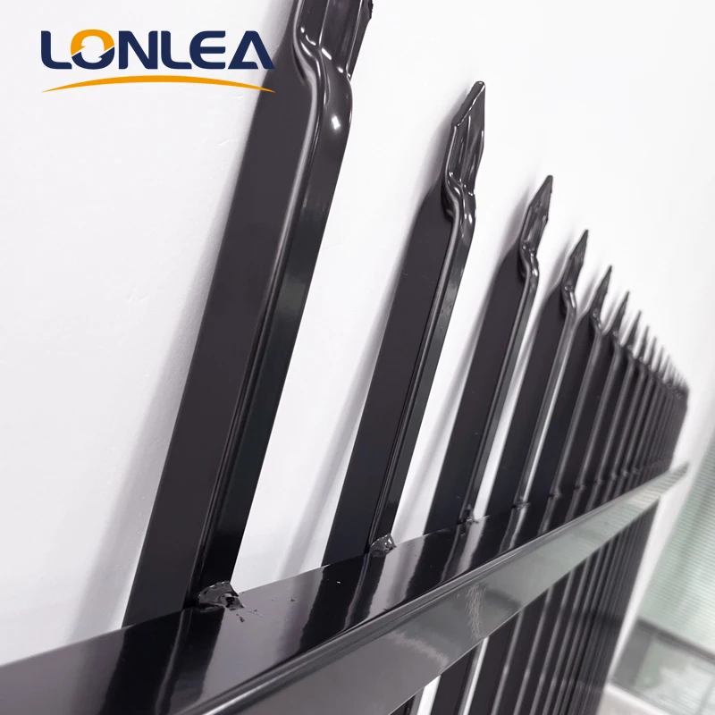 Hot Sell Cheap Wrought Iron Steel Fence Panel/ Aluminum Metal Picket Ornamental Fence