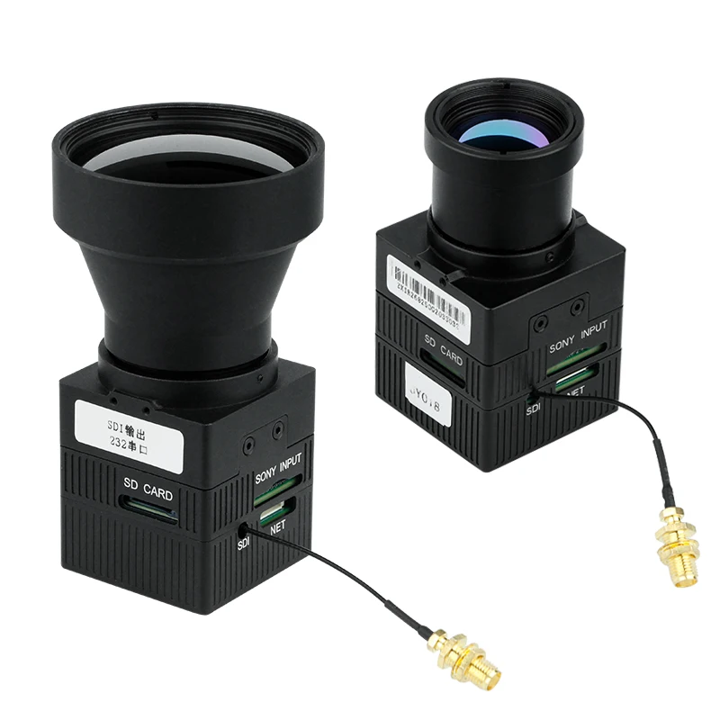 
Thermal camera for drone gimbal 50mm 25mm SDI TTL RS232 use for UAV inspection Surveillance Search and Rescue Thermal camera fo 