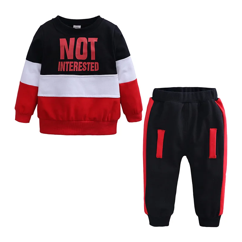 Stock online store spring autumn wholesale long sleeve cotton children kids infant toddlers boys baby clothing in vietnam