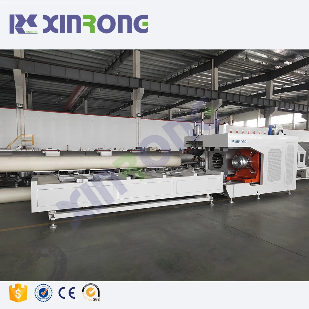 Xinrongplas conical screw and barrel equipment production extruding plastic machine pvc pipe make machines