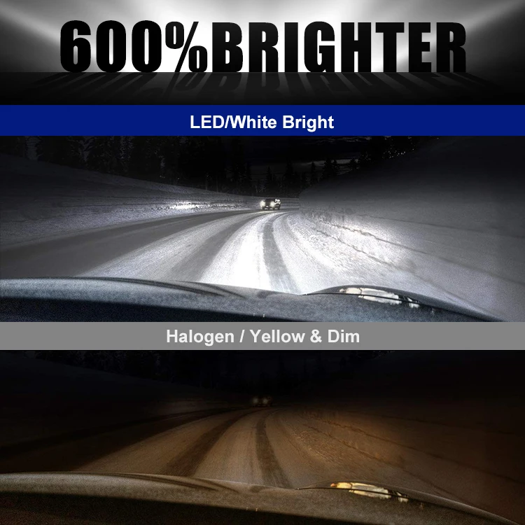 Super Bright luz Led H4 X8 Led Headlight Bulb H11,Led H7 110W luz Led Headlight luces Led Para Autos
