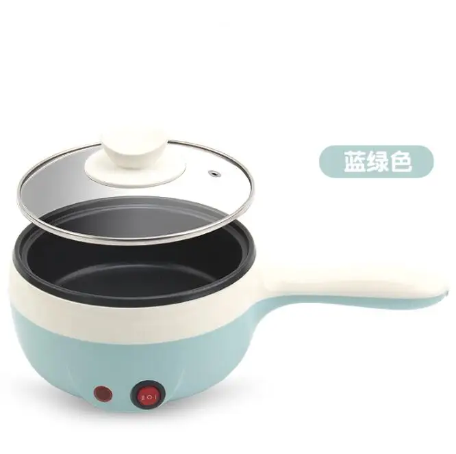 
mini multi cooker non stick coating egg cooker food steamer pancake mini fry pan electric pot 