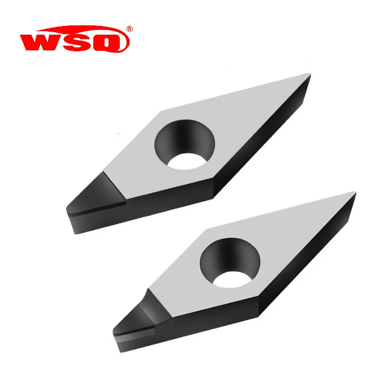 Цена китайской фабрики WSQ вставки PCD Токарный вставка CNC VNGA160404