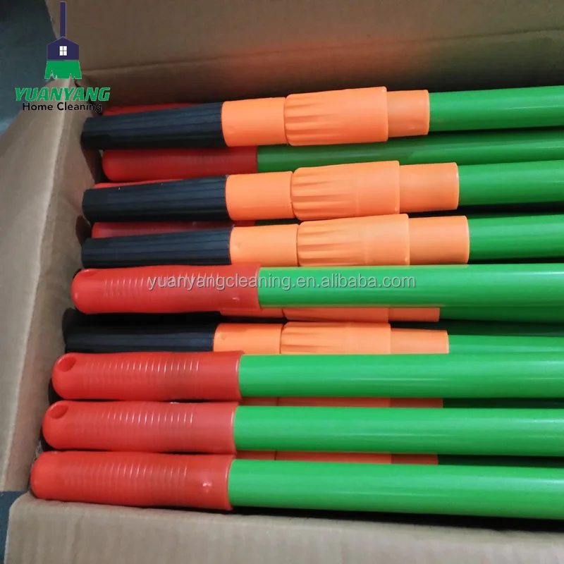 2023 hot selling metal handle broom and telescopic handle for sunflower brush