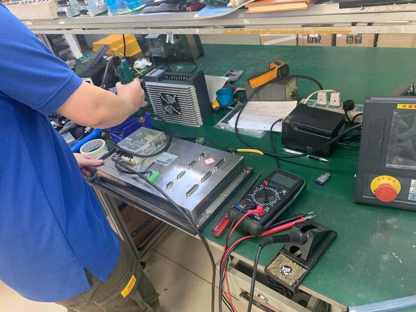 servo cnc Support PLC 5 axis cnc controller for cnc machine price list