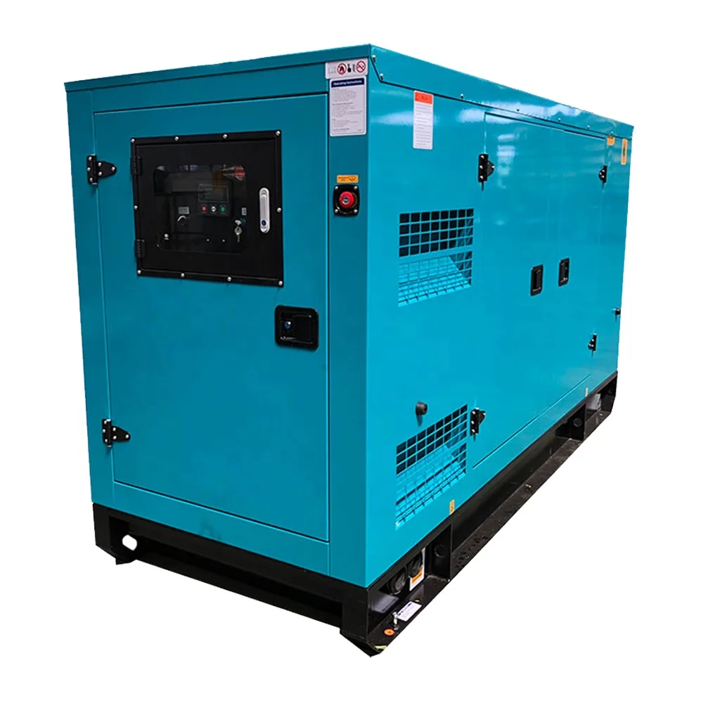 Silgle фазы 20kva 50kva 100kva бесшумный корпус дизель-генератор 20kw 50kw 100kw 3