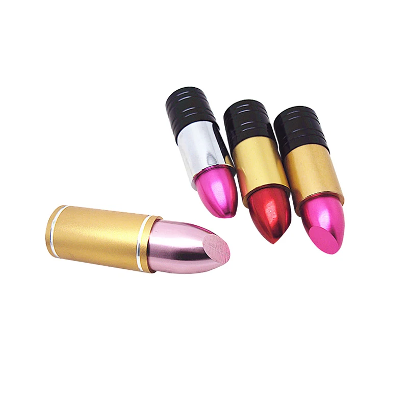 Wholesale High Speed USB 2.0 3.0 Custom LOGO Metal 32gb 64GB Lady Flash Drives Lipstick USB Stick USB flash drive flash memory