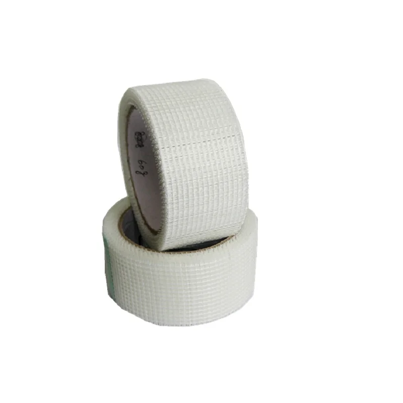 
White fiber mesh tape self adhesive tape for drywall construction industry 