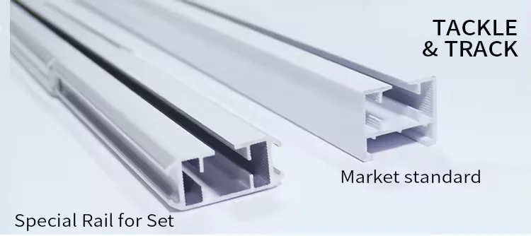 curtain rods for windows 3.2m M1964 smart curtain tuya wifi or zigbee electric motor curtain track for home and office