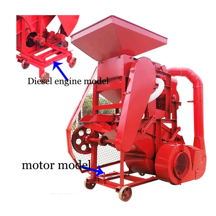 agricultural cheap price diesel engine driven peanut sheller in Kenya