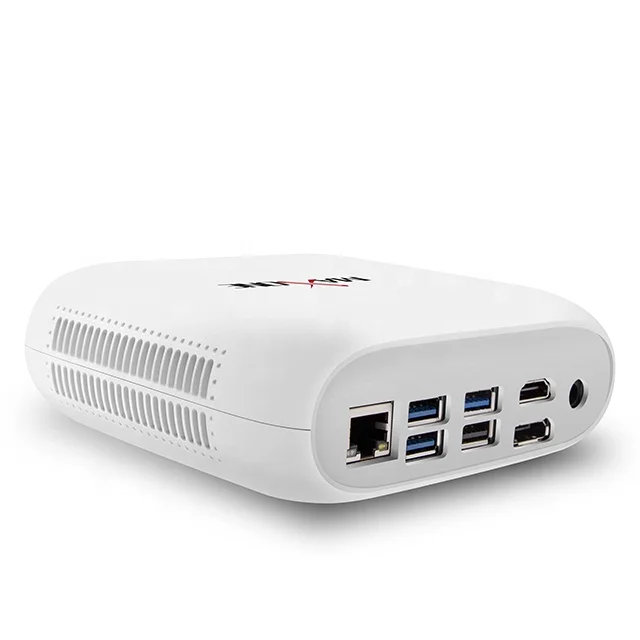  Оригинальный двухъядерный процессор AMD 8G RAM DDR4 Serve HDMI Dual Display компьютер Win10 Barebone Business Mini PC