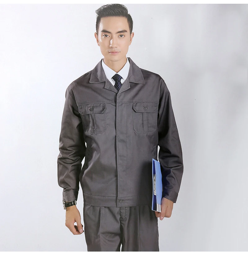Polyester With Fabric Mining Canton Tall Bollywood Suits Foul Spark Work Suits For Men Long Sleeve
