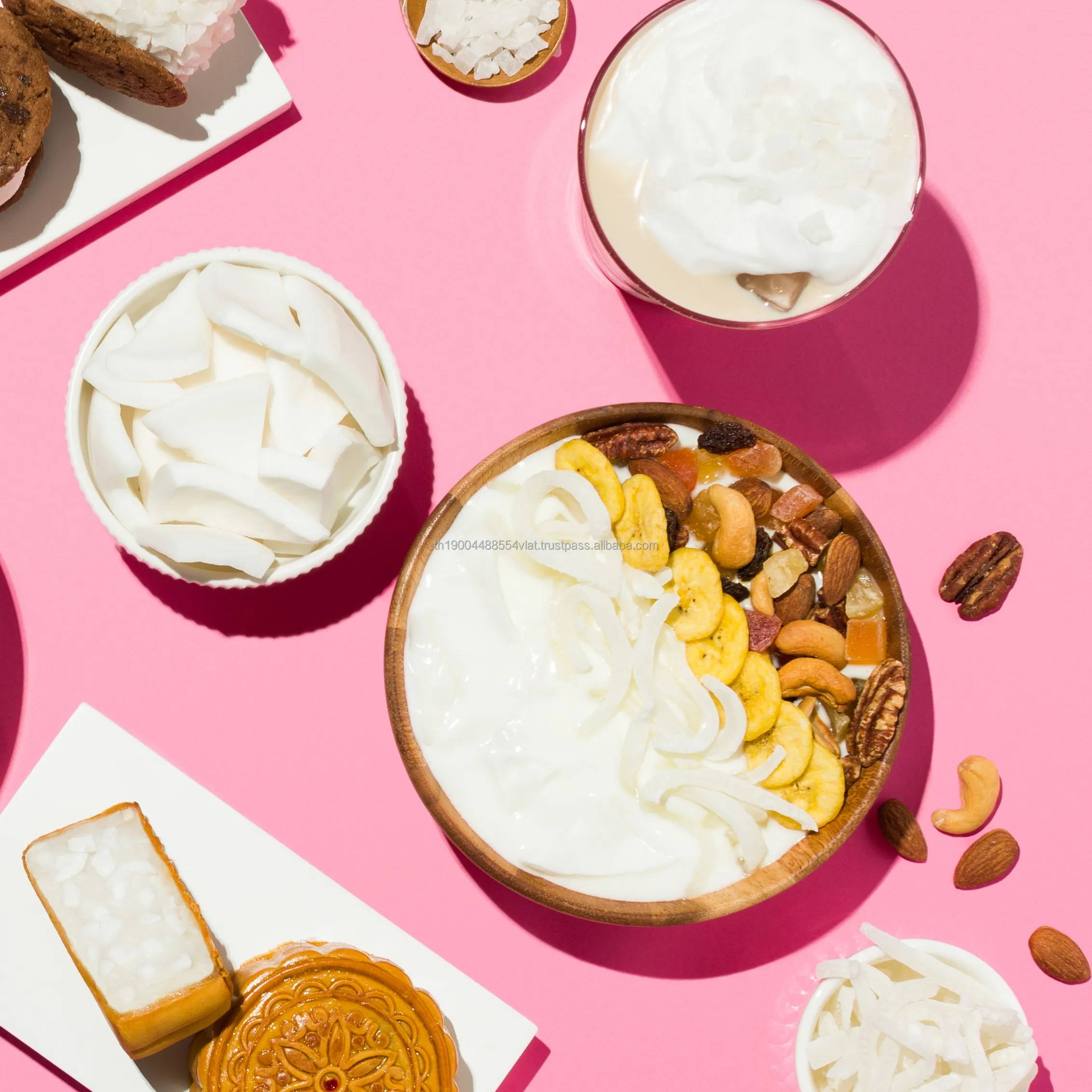 Cube Coconut Meat Frozen Fruit Young Coconut Natural Sweet Good Taste  Food Mixer for Bakery Cooking