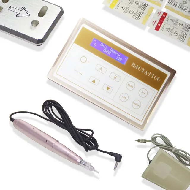 Whole Sale Makeup Kits Professional micropigmentation Tattoo Kit with needle cartridge