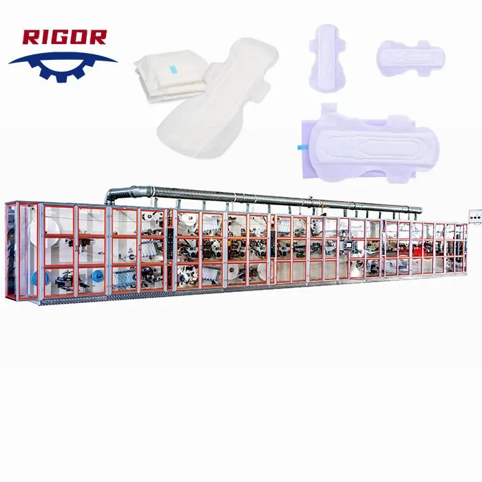Sanitary Pad Machine Price Semi Servo Sanitary Napkin Manufacturing Machine