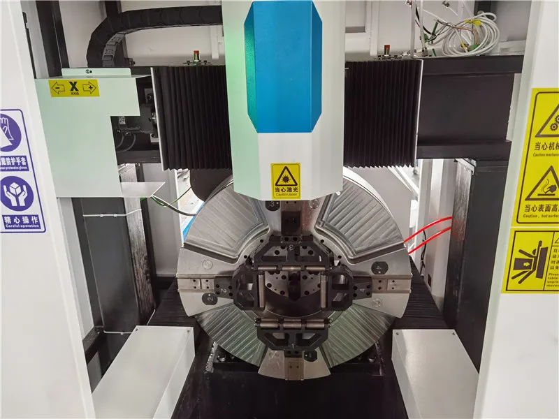 Prima 1000W 2000W 3000W Hydraulic CNC Fiber Tube Laser Cutting Machines For Steel Metal