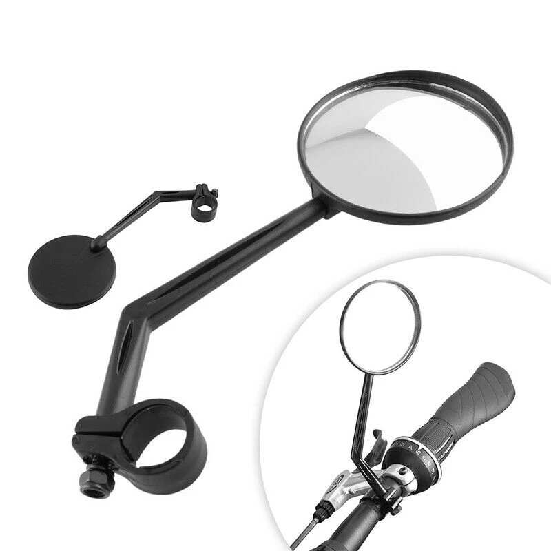 Популярное Велосипедное Зеркало, Портативные велосипедные зеркала на руль, уличное боковое зеркало для велосипеда, велосипедное защитное оборудование