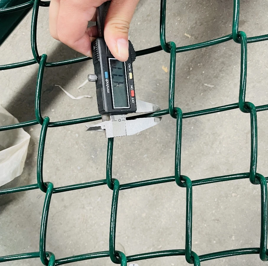 PVC Chain-Link Fence with Galvanized Steel Wire Mesh & Iron Frame Waterproof Easily Assembled Panel Shape Safety Gate Accessory