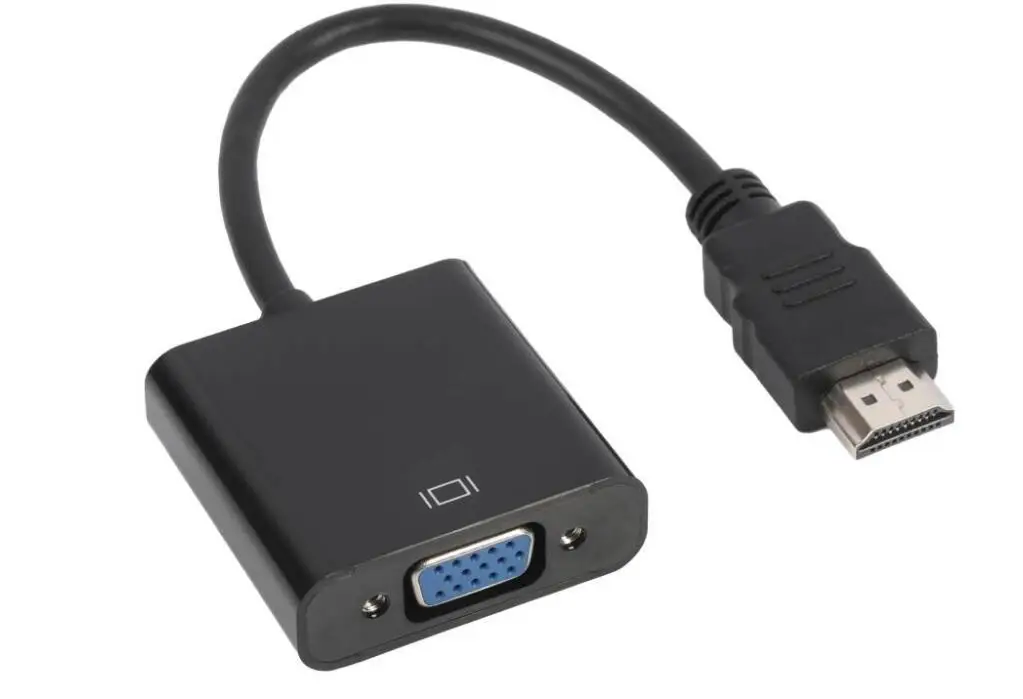 Hdmi to VGA Adapter with Power and Audio
