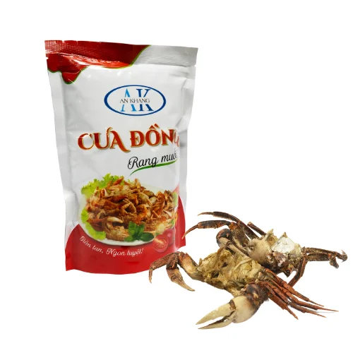 Eco-Friendly Hot Selling Unique Taste Roasted Crabs HACCP Certification Plastic Bag Package Made In Vietnam Manufacturer
