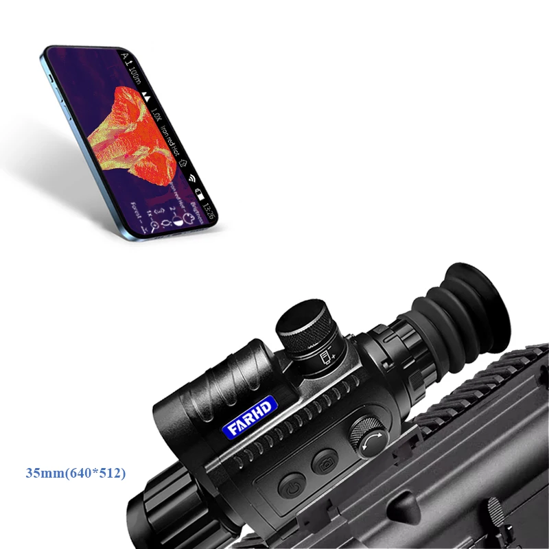 High Quality 640X512 35mm 8x Digital Zoom HD Screen Digital Thermal Imaging Night Vision Hunting