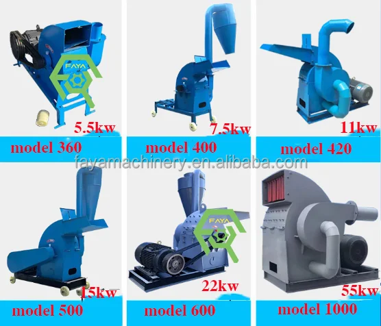 Corn Soybean Mill straw grass crusher bagasse grinder Maize Rice Husk hammer mill machine for animals feed