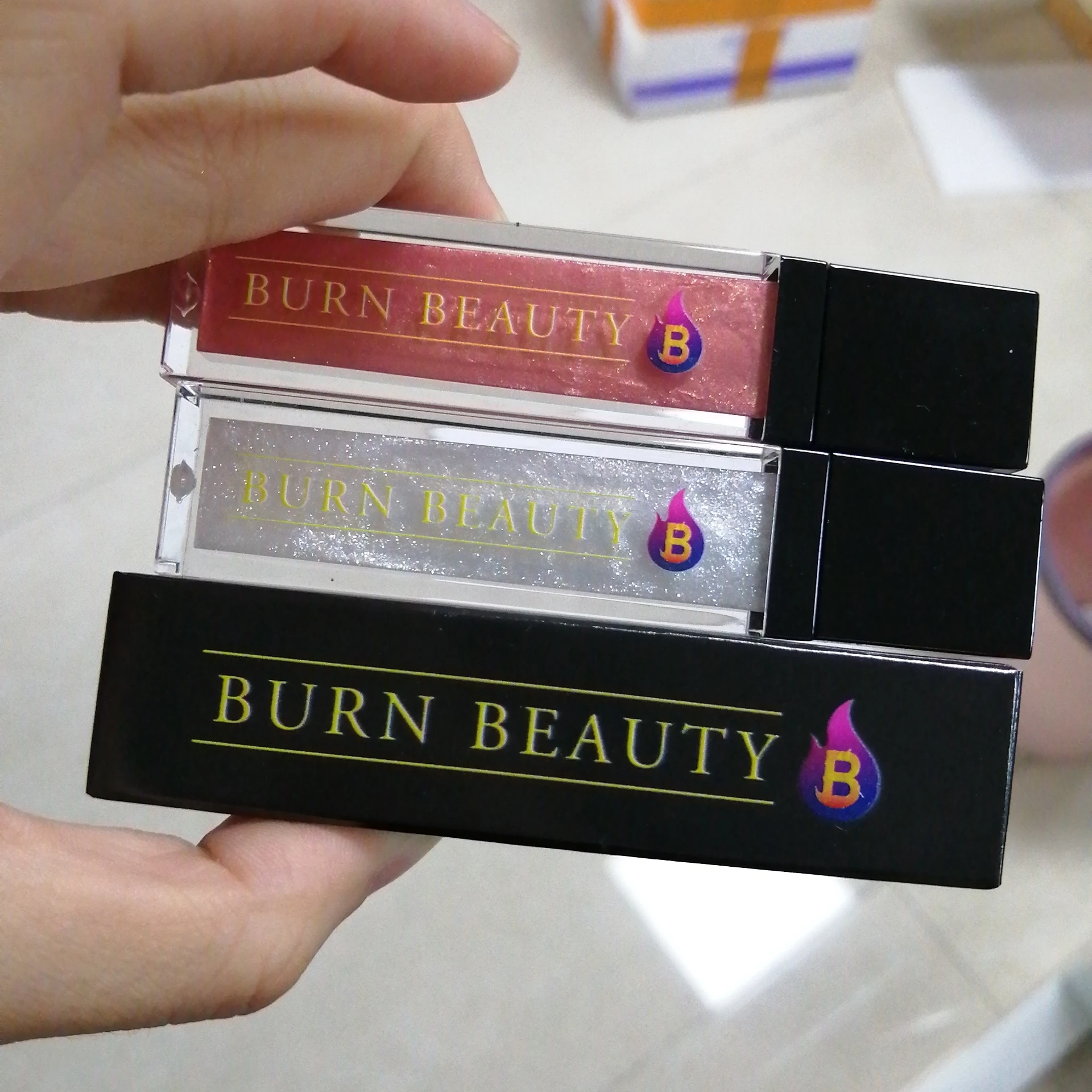 Wholesale Private Label Vegan Lipgloss Vendor Custom Clear Kids High Shine Shiny Glitter Lip Gloss