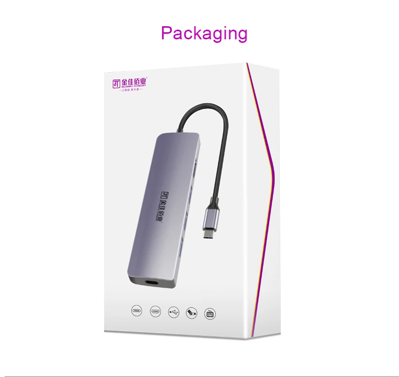  Dataroad Type-C USB концентратор с 4K HD-MI Power Delivery 3 портами (стандарт 0 несколько портов C PD для Macbook