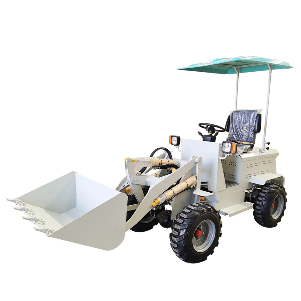 Cheap Price electric Mini wheel loaders lithium battery electric loader small electric wheel loader for sale