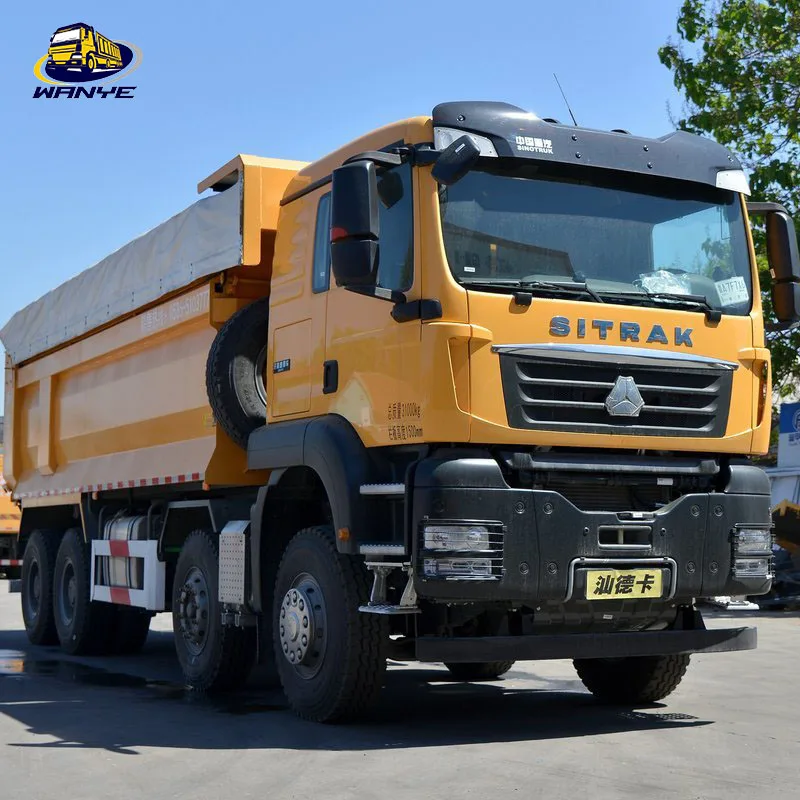 Heavy Duty Used Sitrak Truck Tractor Prices Diesel 6x4 10 Wheeler Dump Truck