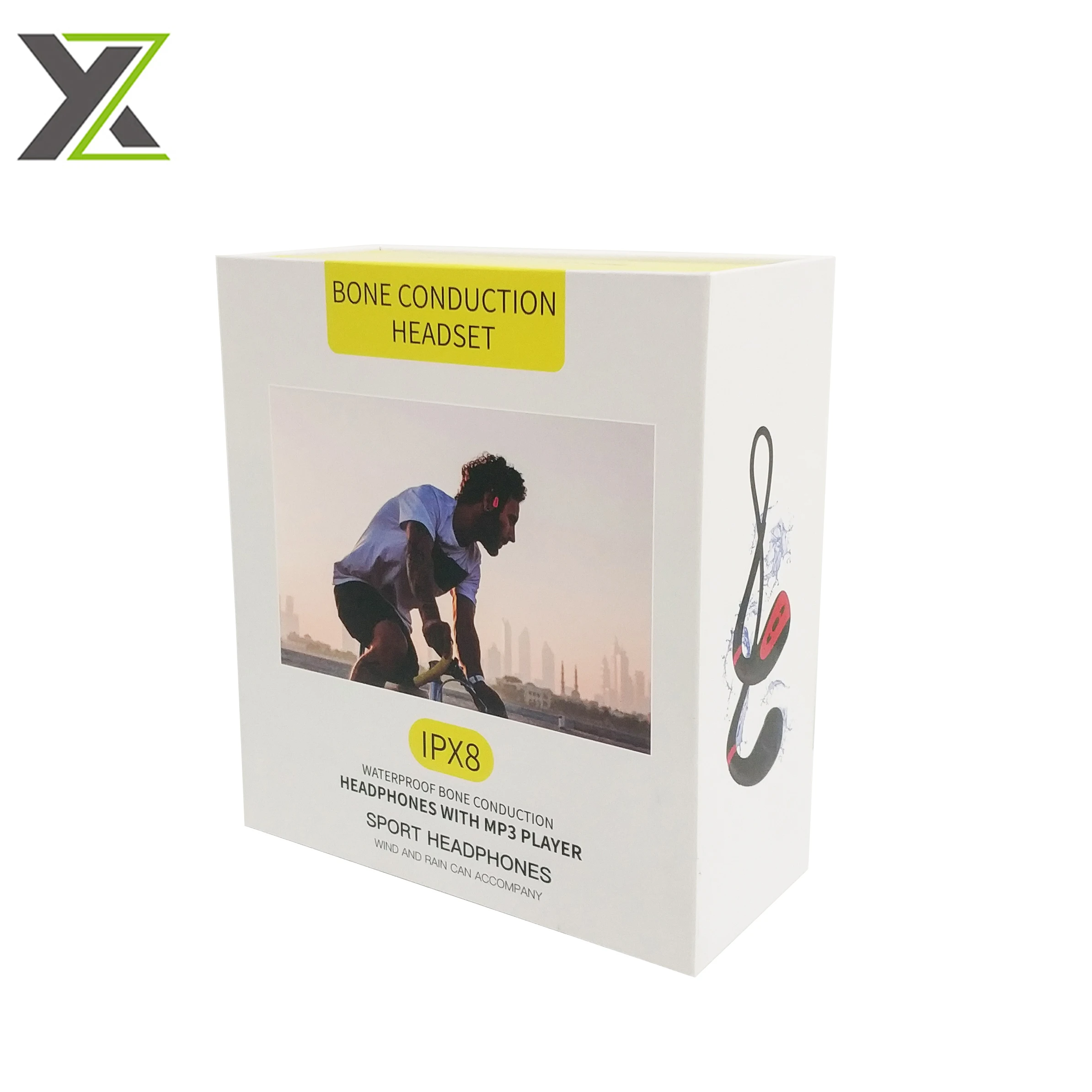 Custom printed headset sport headphones magnet closure cardboard gift boxes