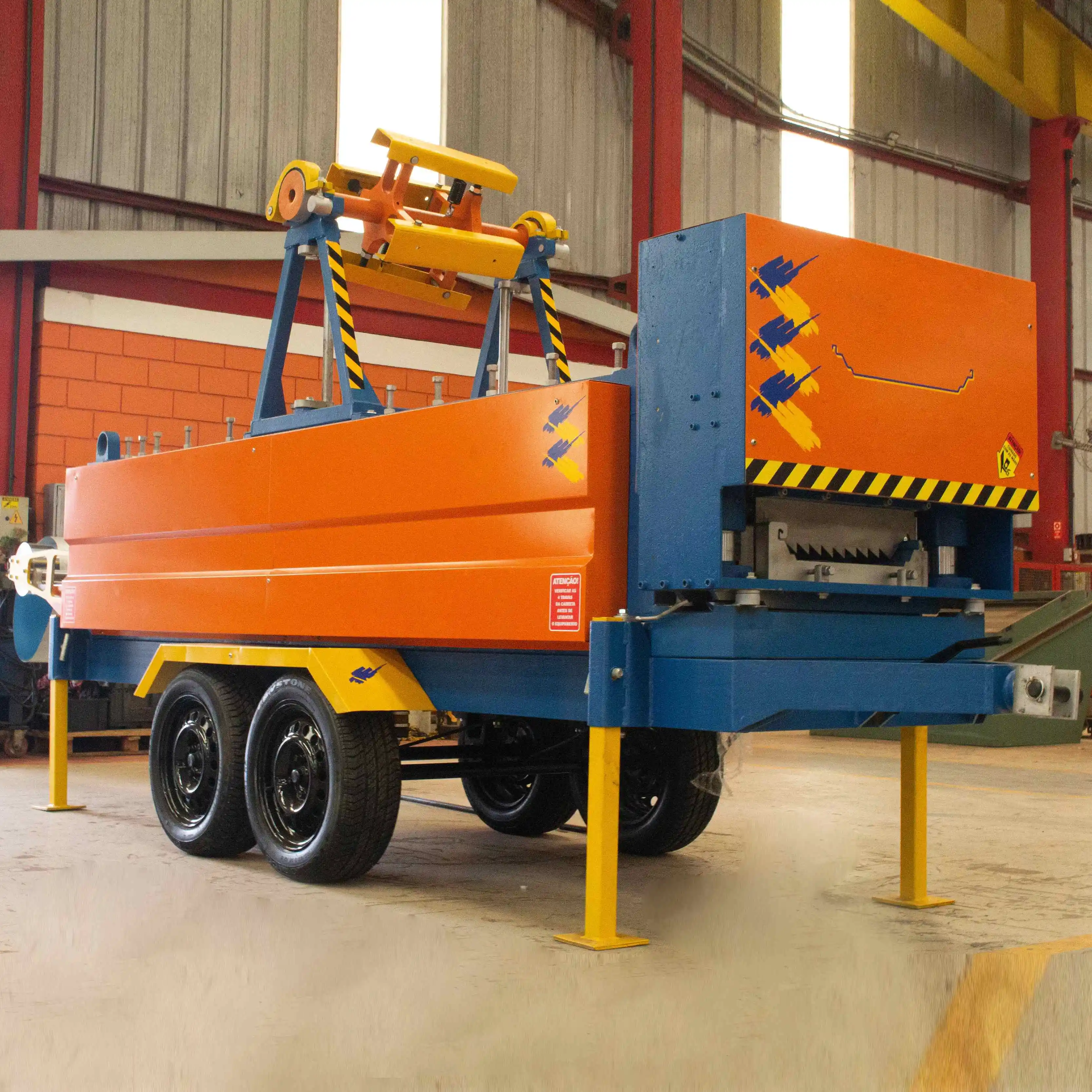 Portable Snap Lock Standing Seam Metal Roofing Roll Forming Machine For USA