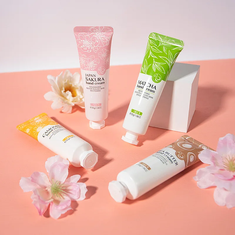 Private Label Hand Cream Gifts Of Four Different Flavors Can Moisturize Hands Anytime Beautiful Pack Hand Cream Set