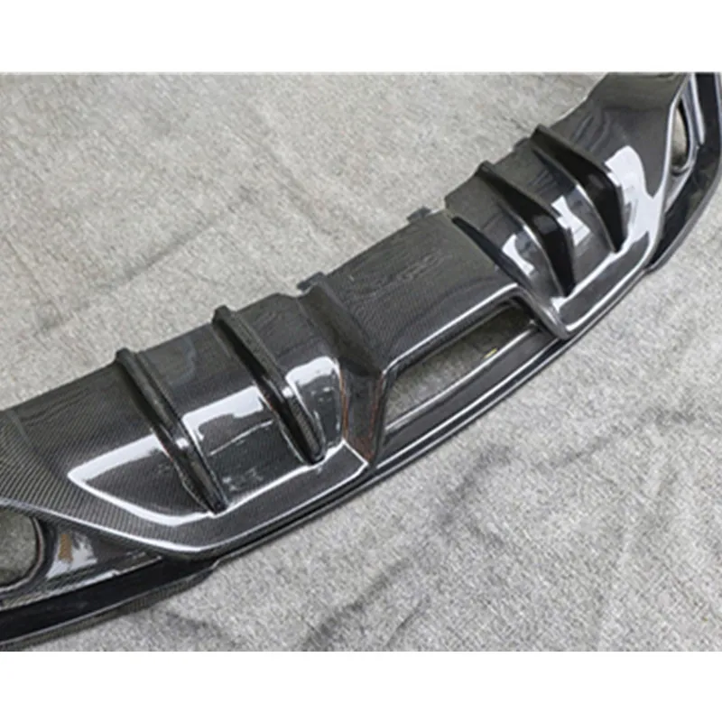 Диффузор заднего бампера из углеродного волокна для Ford Mustang GT Coupe 2018 2019 + комплект кузова