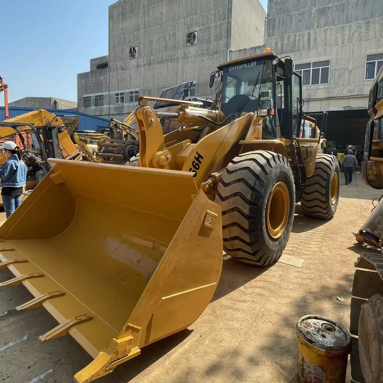 Used Wheel Loaders Earth-moving Machinery Cat 966h of Sale